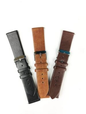 Leather Strap For Smartwatch – 22 mm