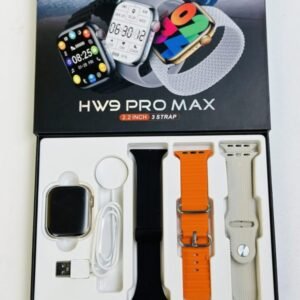 HW9 Pro Max Smart Watch (3 Straps in 1)