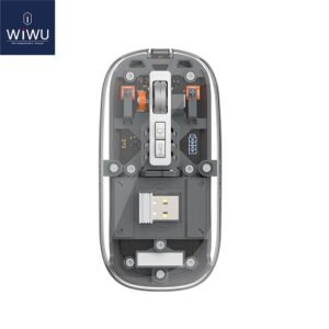 Trendy Hot Selling WIWU Crystal Transparent Wireless Mouse