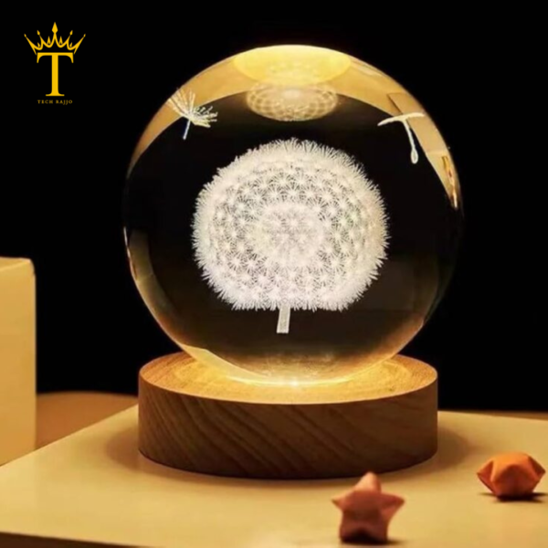 3D LED Crystal Ball - Image 13