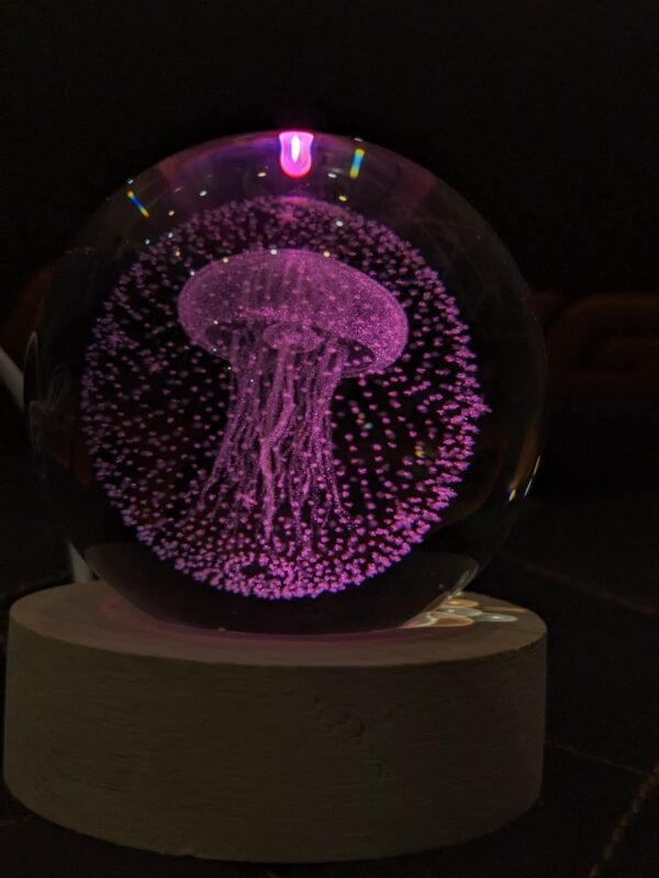 3D LED Crystal Ball - Image 6