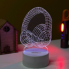 GearUP Acrylic Multicolor Night Lamp - Image 20