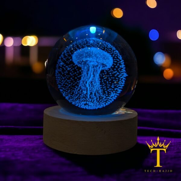 3D LED Crystal Ball - Image 6