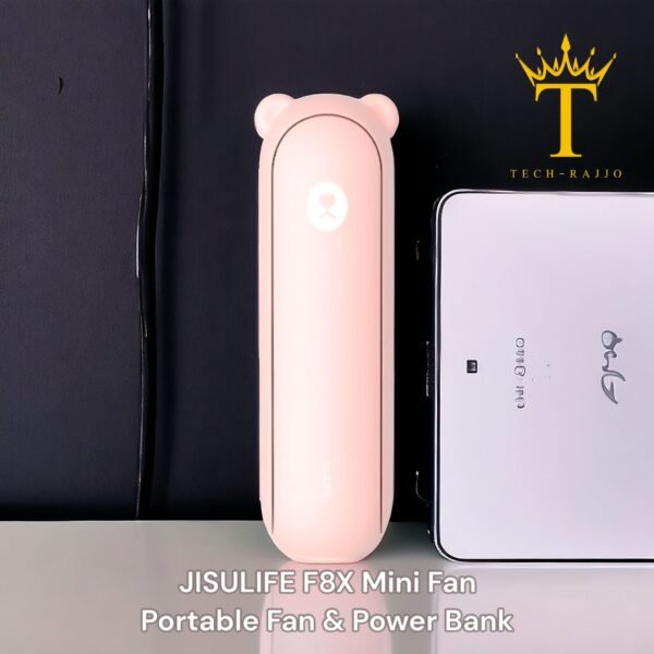 JISULIFE F8X Mini Fan & Power Bank (Upgrade Version) - Image 3