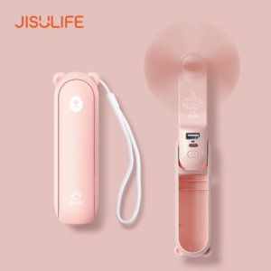 JISULIFE F8X Mini Fan & Power Bank (Upgrade Version)