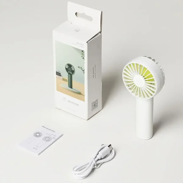 JISULIFE FA20X Handheld Portable Rechargeable Fan - Image 5
