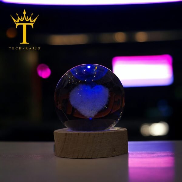 3D LED Crystal Ball - Image 12