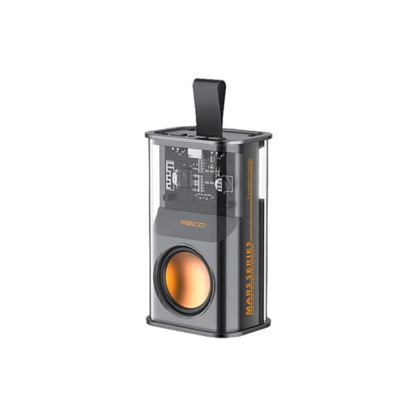 RECCI RSK-W30 Transparent Wireless Speaker with RGB Light - Image 2