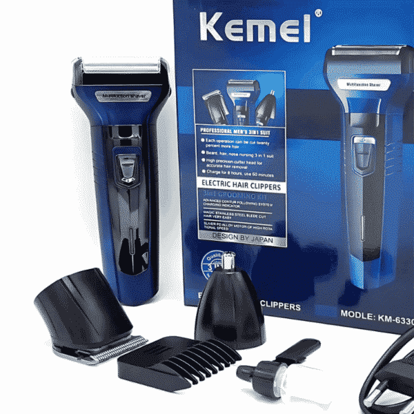 Kemei KM-6330 3 in 1 Electric Hair Clipper - Image 2