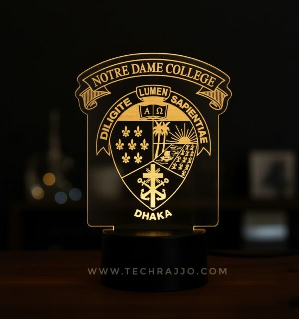 Institute Logo Acrylic Lamp - Image 5