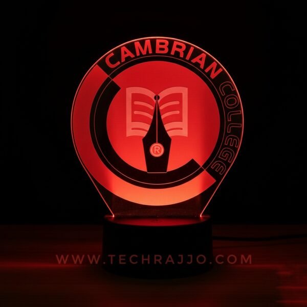 Institute Logo Acrylic Lamp - Image 7